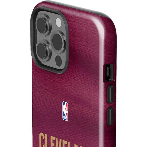 NBA Cleveland Cavaliers Jersey iPhone 15 Pro Max Impact Case